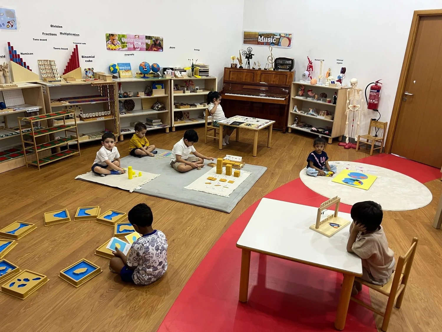 Learning environment at Al Fajr nursery in Al Barsha, Dubai