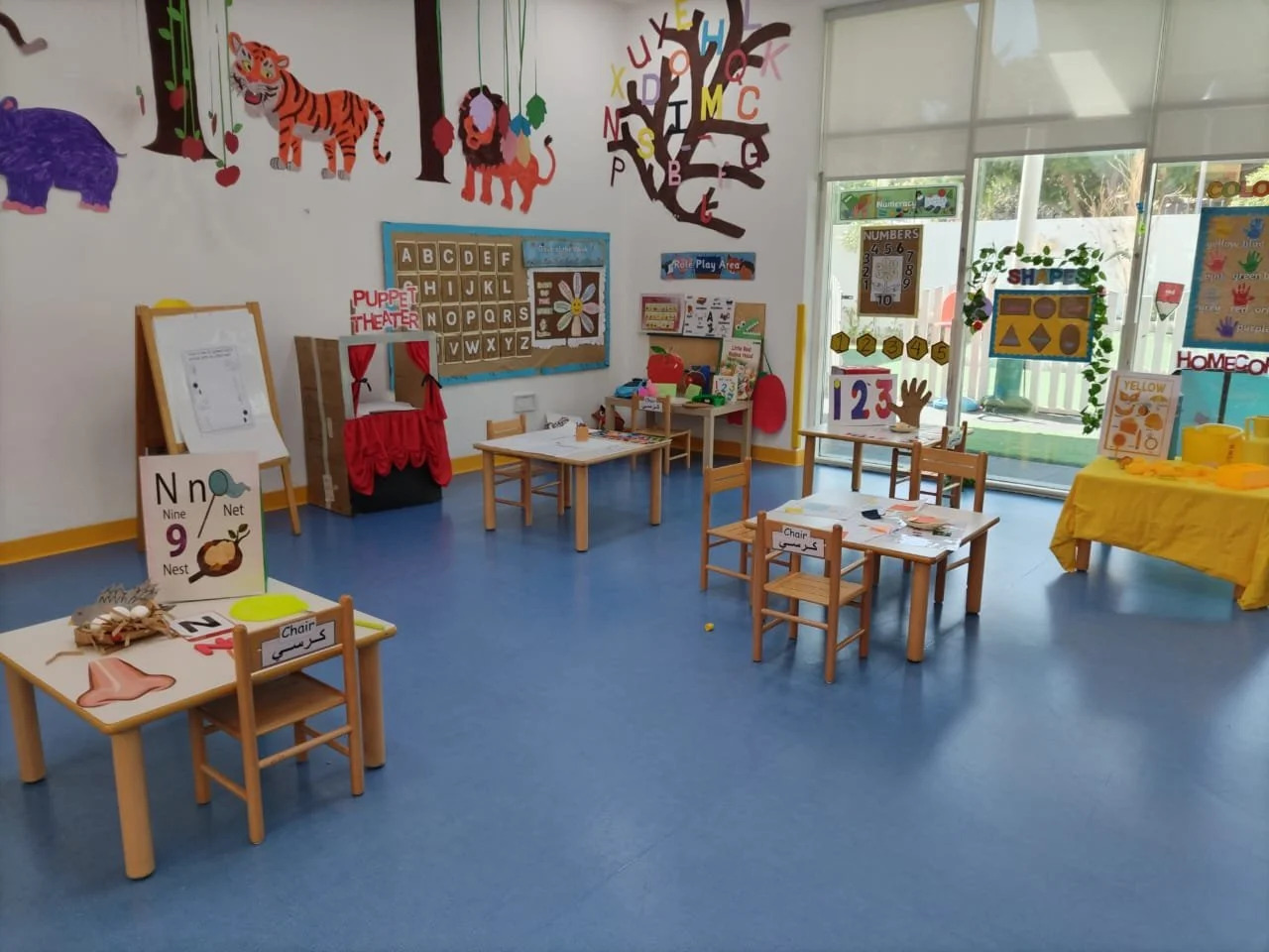 Inside the Al Fajr kindergarten learning environment in Dubai